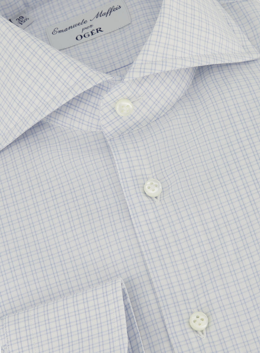 Geruit shirt van katoen | FULL_WIDTH | L.Blauw