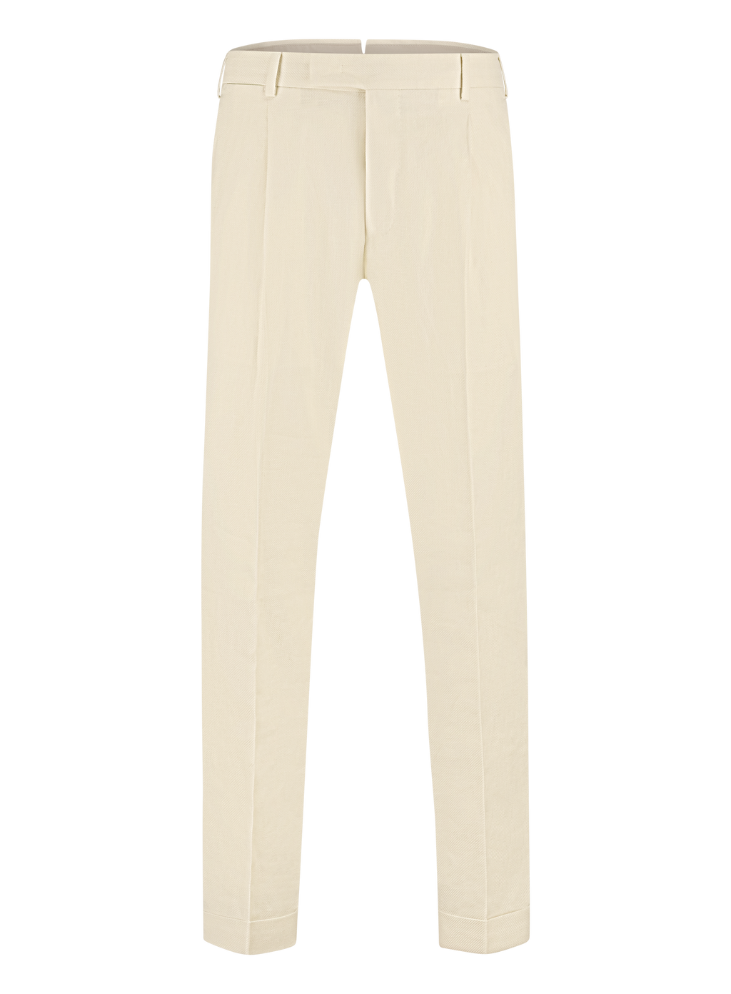 Pantalon van linnen en katoen | ROOM-WIT