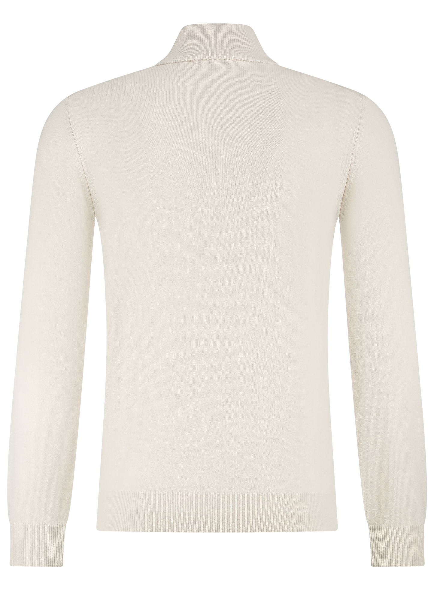 Half-zip trui van wol | L.BEIGE