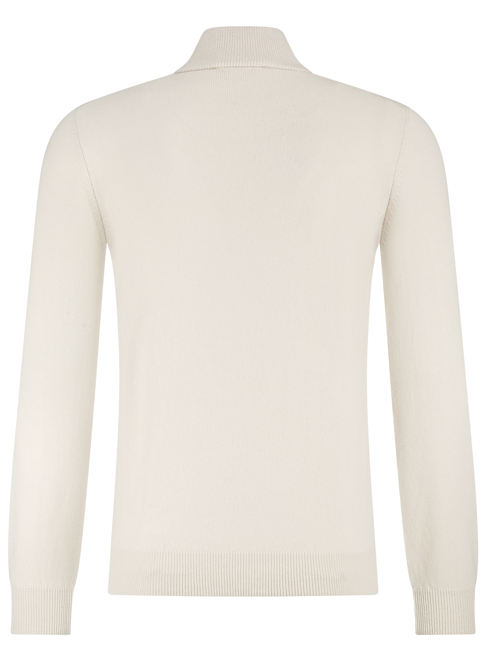Half-zip trui van wol | L.BEIGE