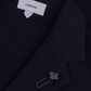 Knitted jasje van wol | FULL_WIDTH | BLUE NAVY