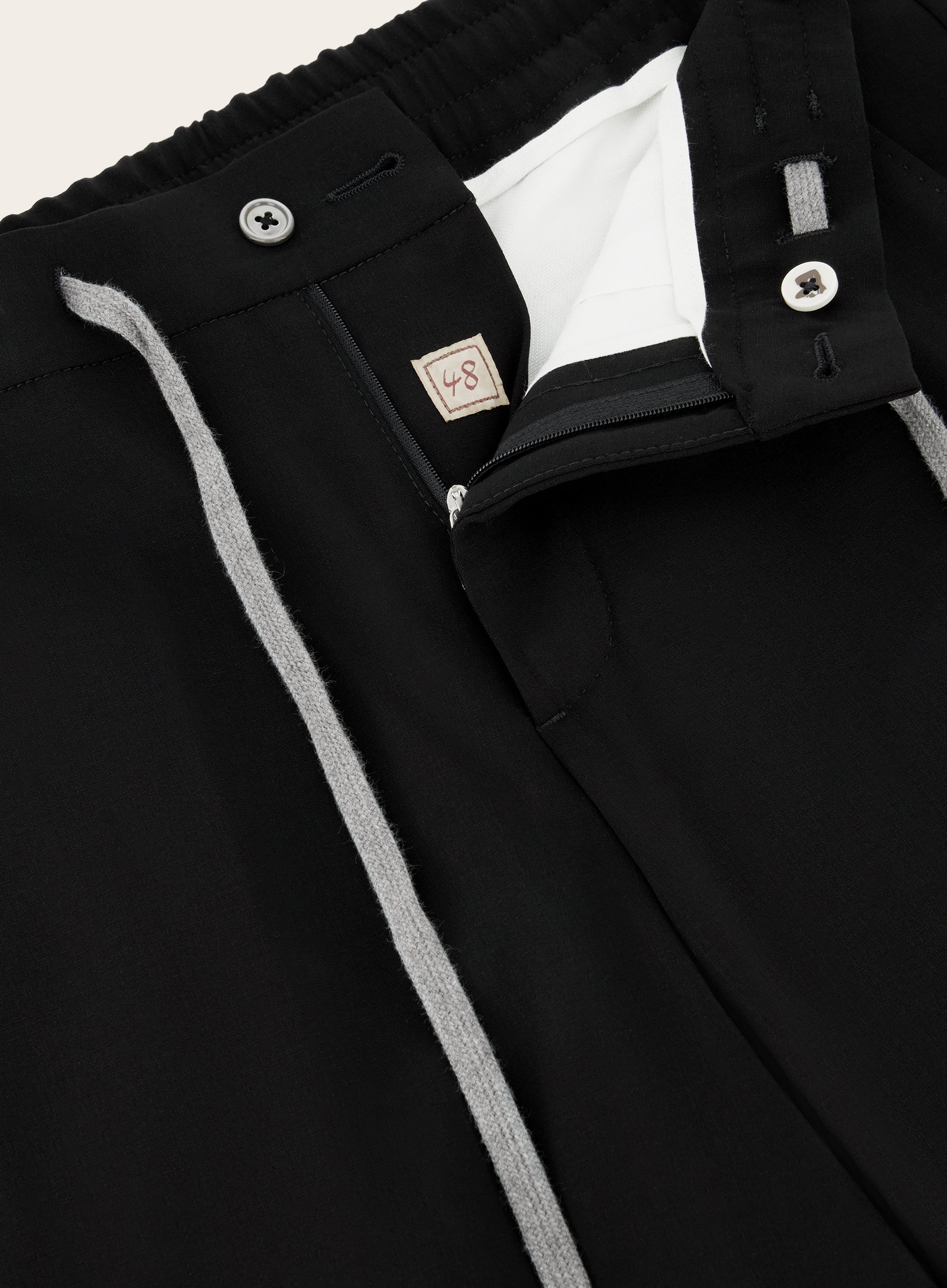 Carraciolo pantalon van wol | FULL_WIDTH | Zwart