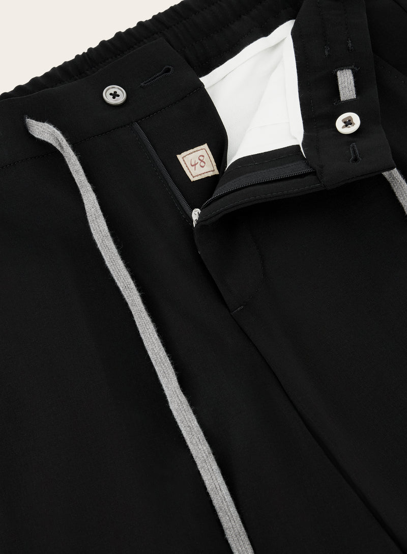Carraciolo pantalon van wol | FULL_WIDTH | Zwart