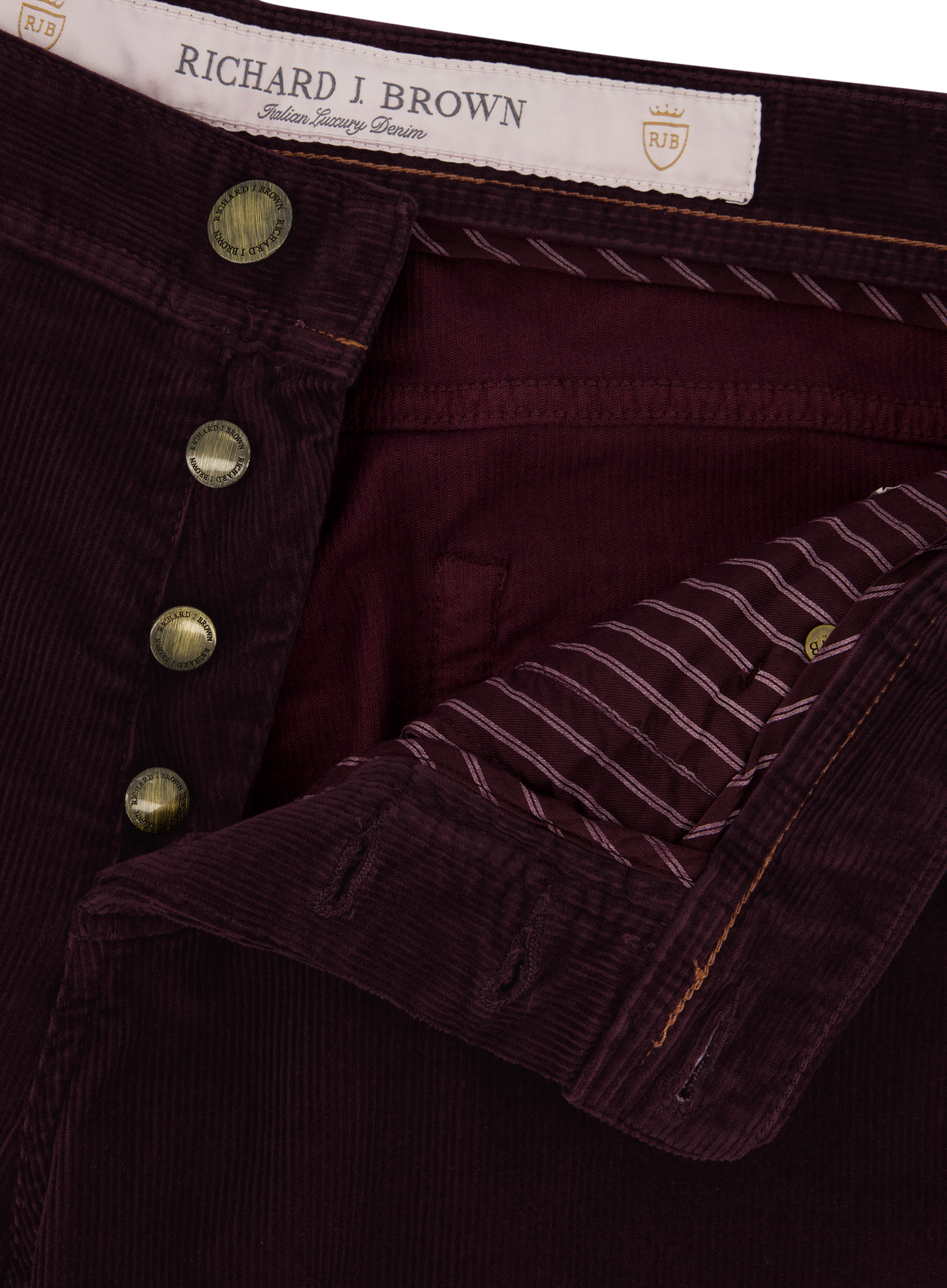 Tokyo 5-pocket Corduroyjeans | FULL_WIDTH | DARK BORDEAUX