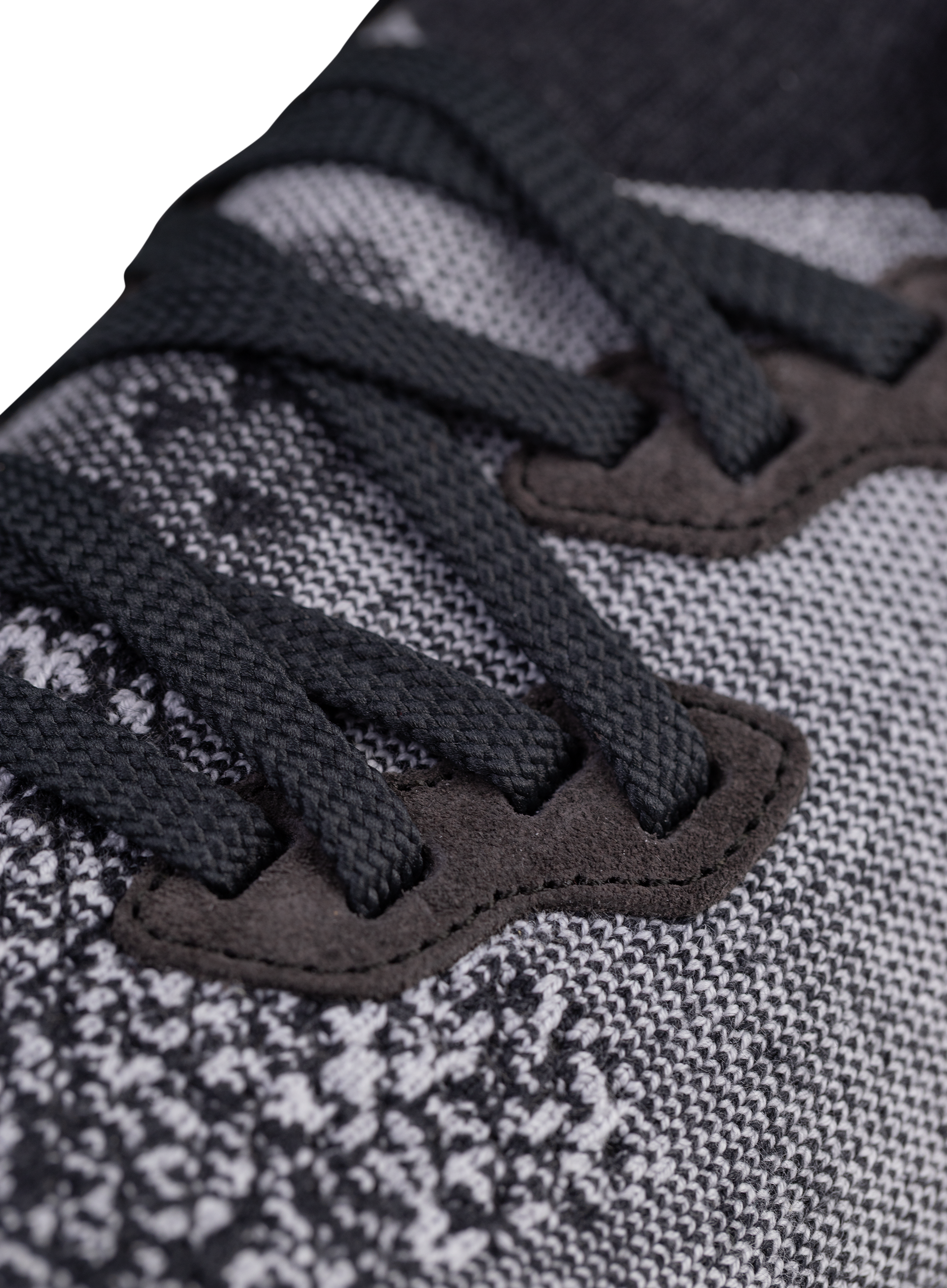 Knitted low-top sneakers | FULL_WIDTH | Zwart Melee