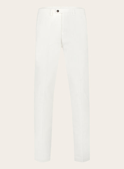 Pantalon van katoen |Wit