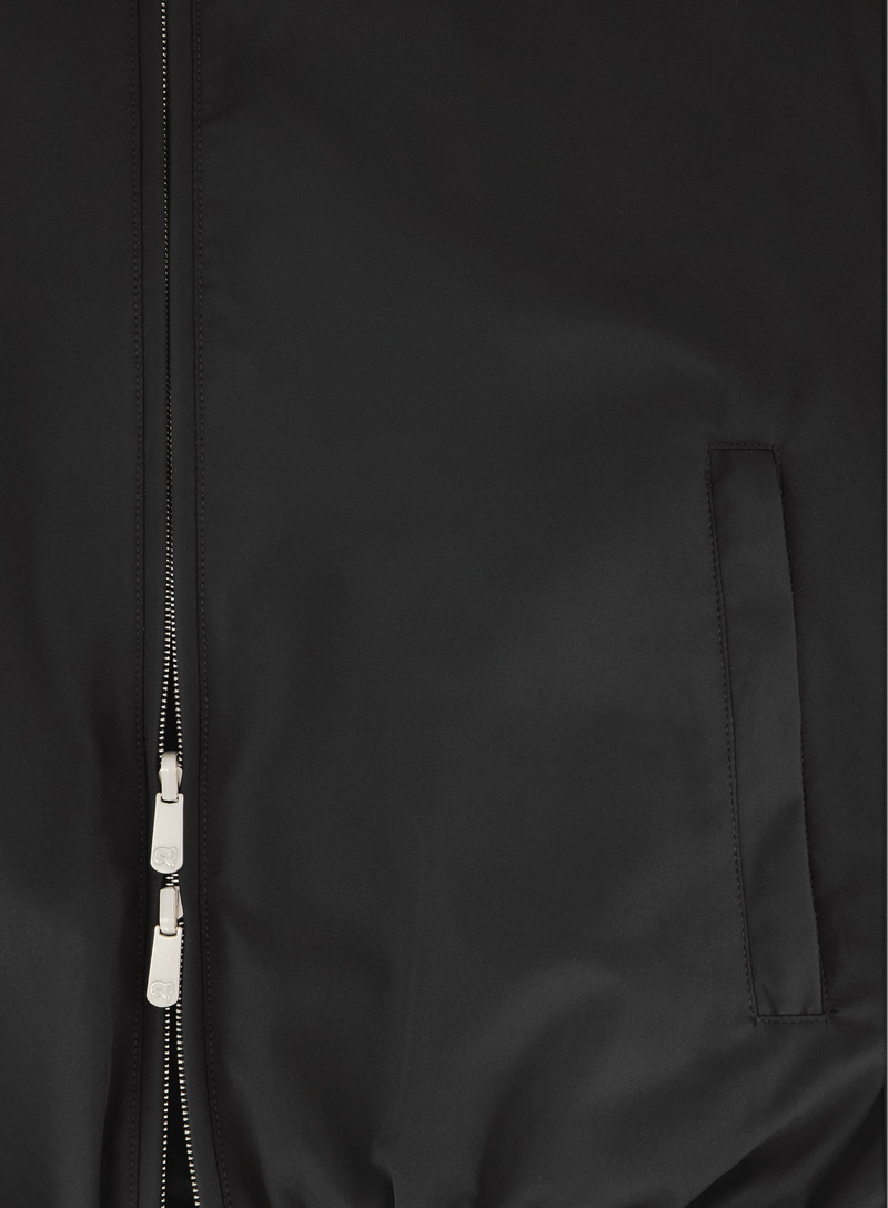 Reversible jack in wol cashmere stretch | FULL_WIDTH | Zwart