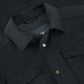 Overshirt van wol en cashmere | BLUE NAVY