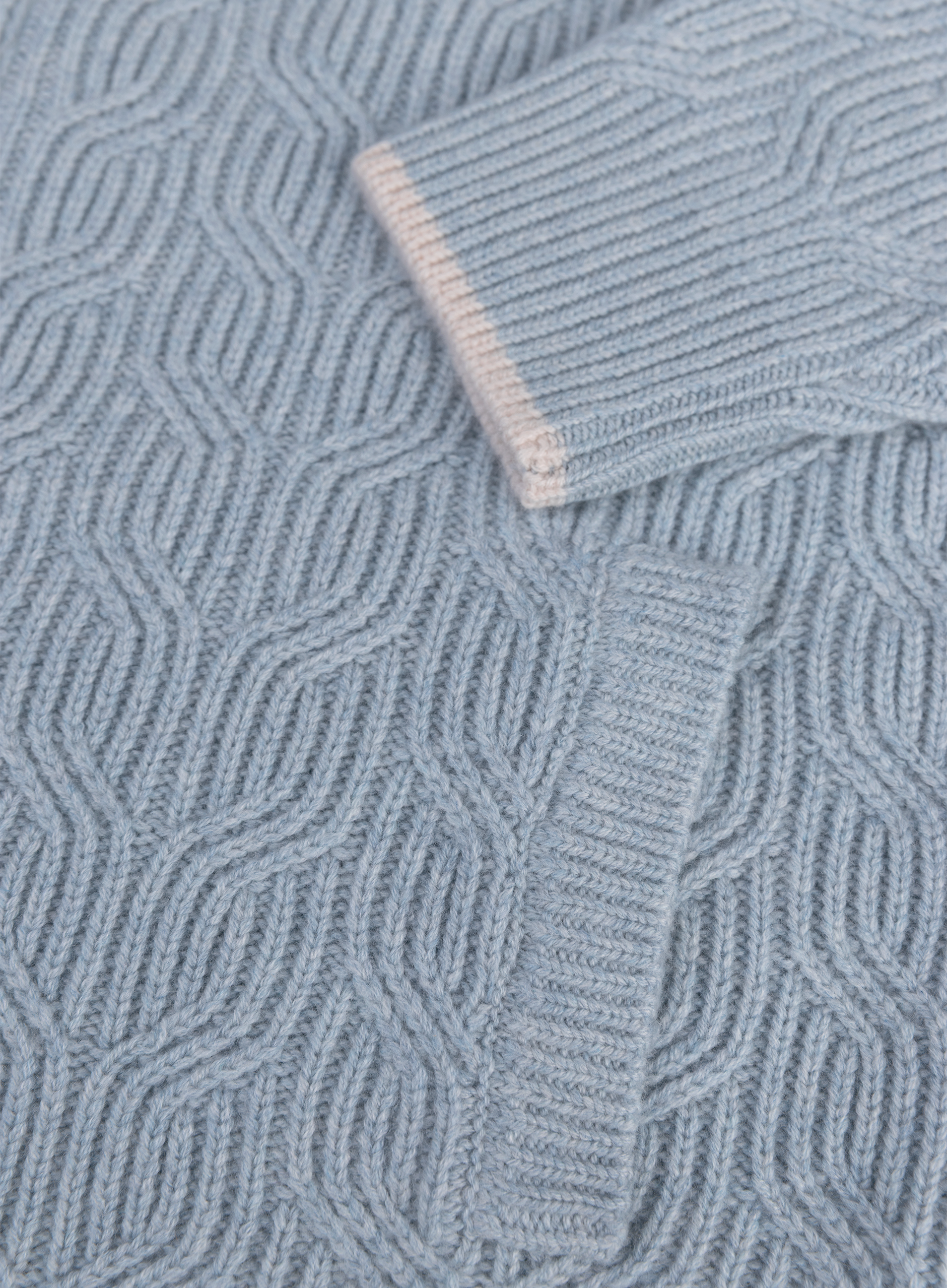 Cashmere zago ritsvest | FULL_WIDTH | L.Blauw