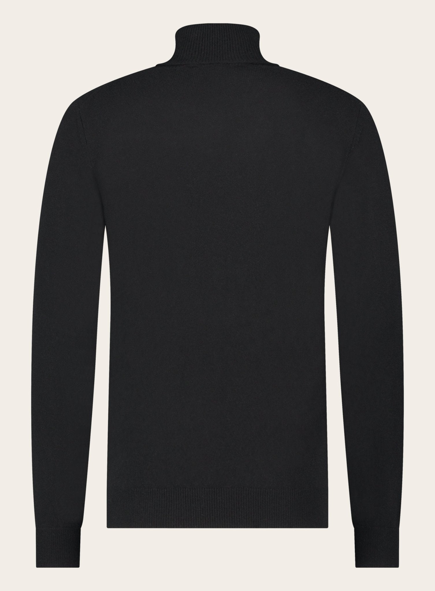Coltrui van cashmere | Zwart