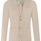 Jasje van katoen en wol | Beige