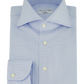 Pied-de-poule shirt van katoen | L.Blauw