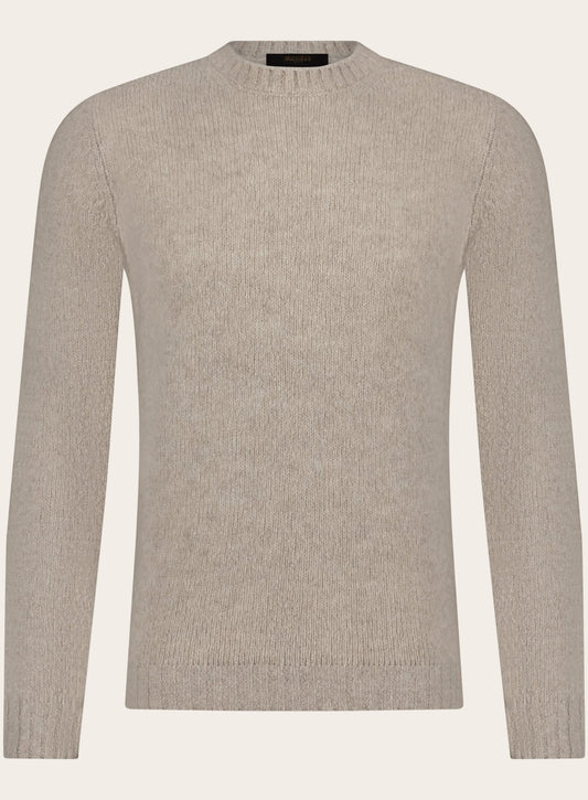 Crewneck van wol en cashmere | L.BEIGE