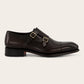 Carter dubbele gespschoenen van leer | D.Bruin