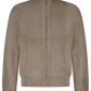 Reversible jack van suède | Beige