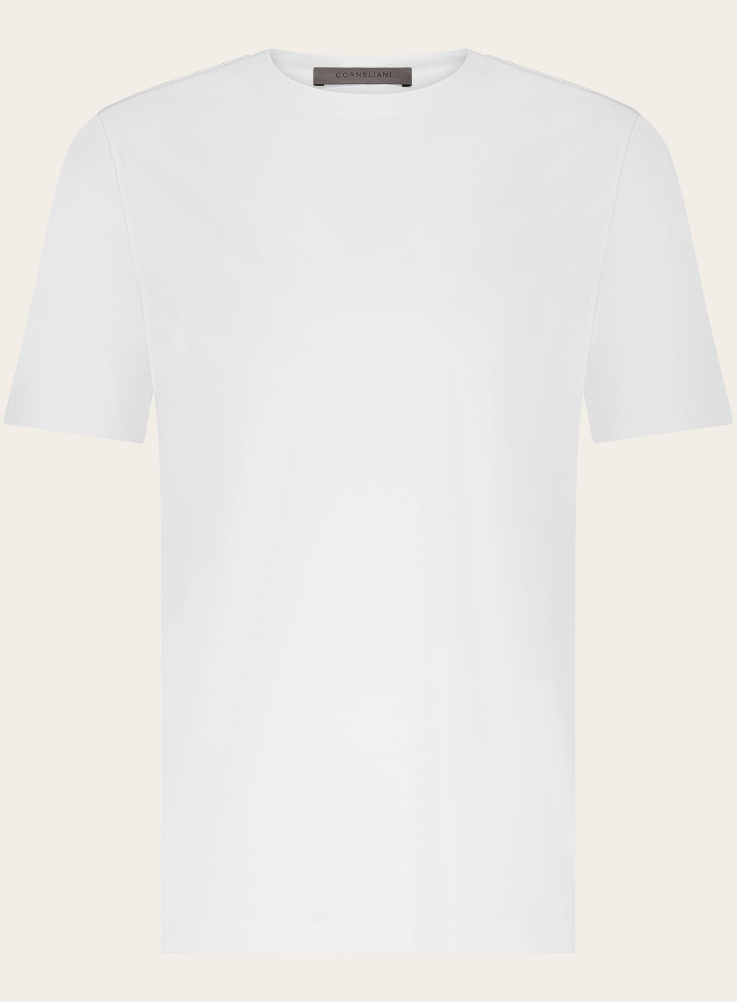 T-shirt van katoen | Wit