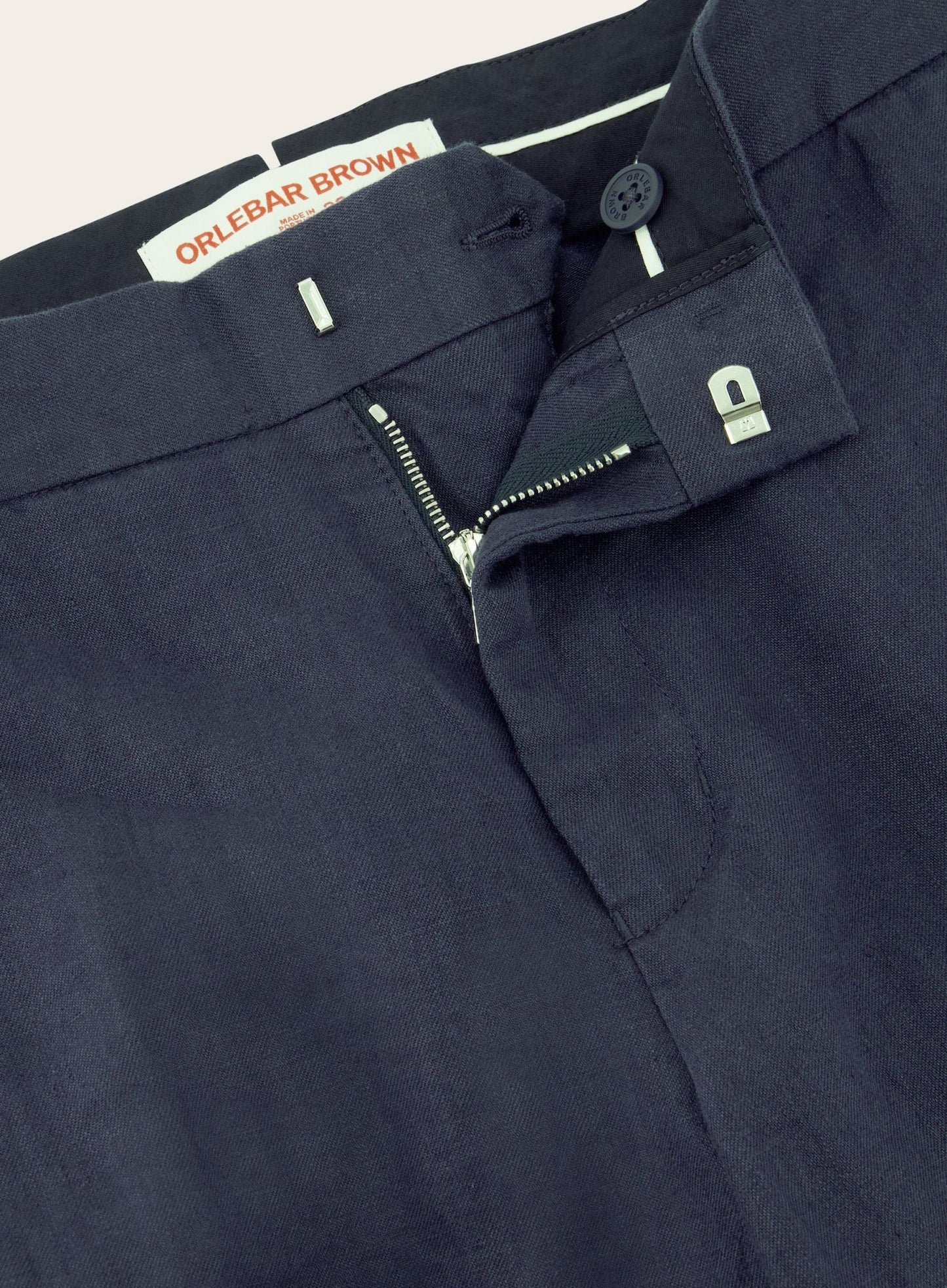 Pantalon van linnen | BLUE NAVY