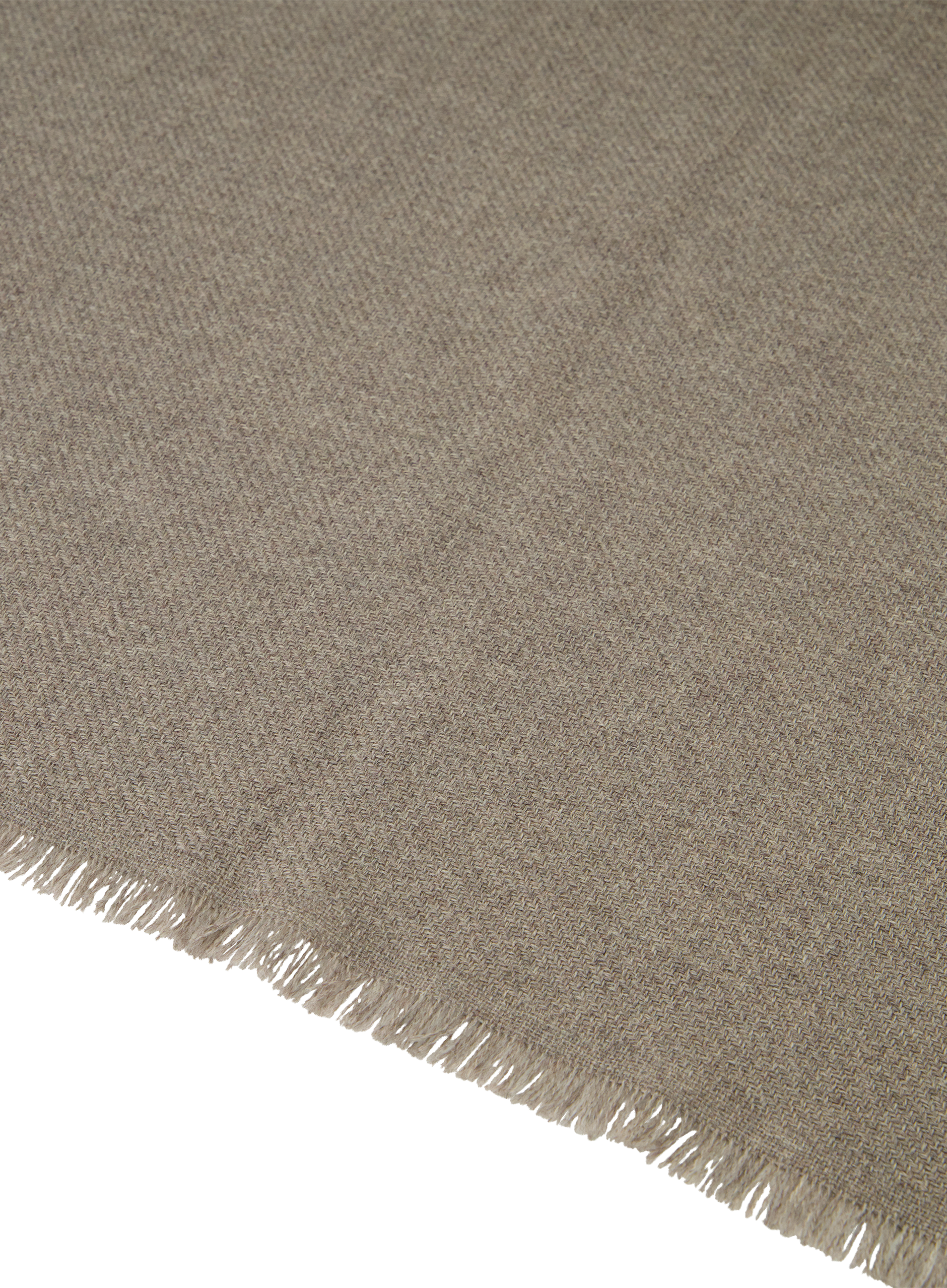 Shawl van wol | FULL_WIDTH | TAUPE