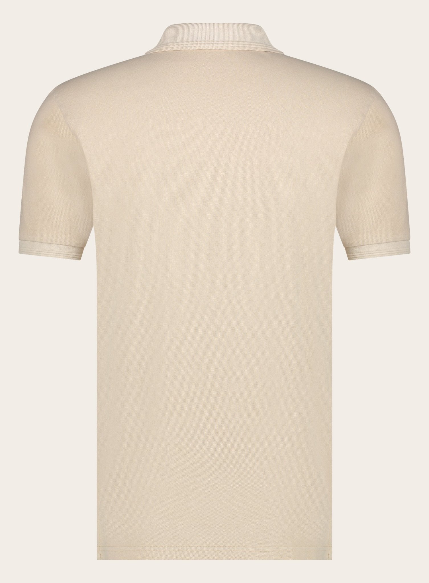 Regular-fit piqué stretch polo | Beige