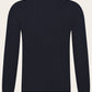 Half-zip trui van cashmere | BLUE NAVY