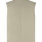 Waterafstotende bodywarmer | GRIJS-BEIGE