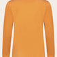 Slim-fit lange mouwen polo | Oranje