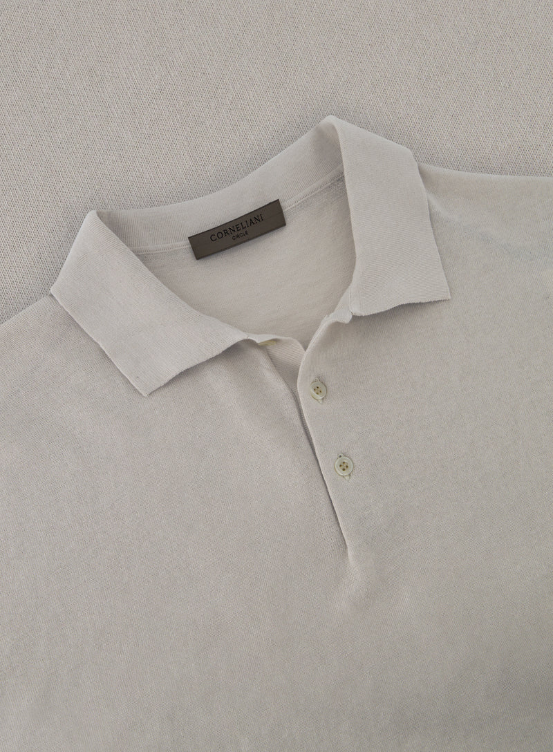 Polo van katoen | FULL_WIDTH | Beige