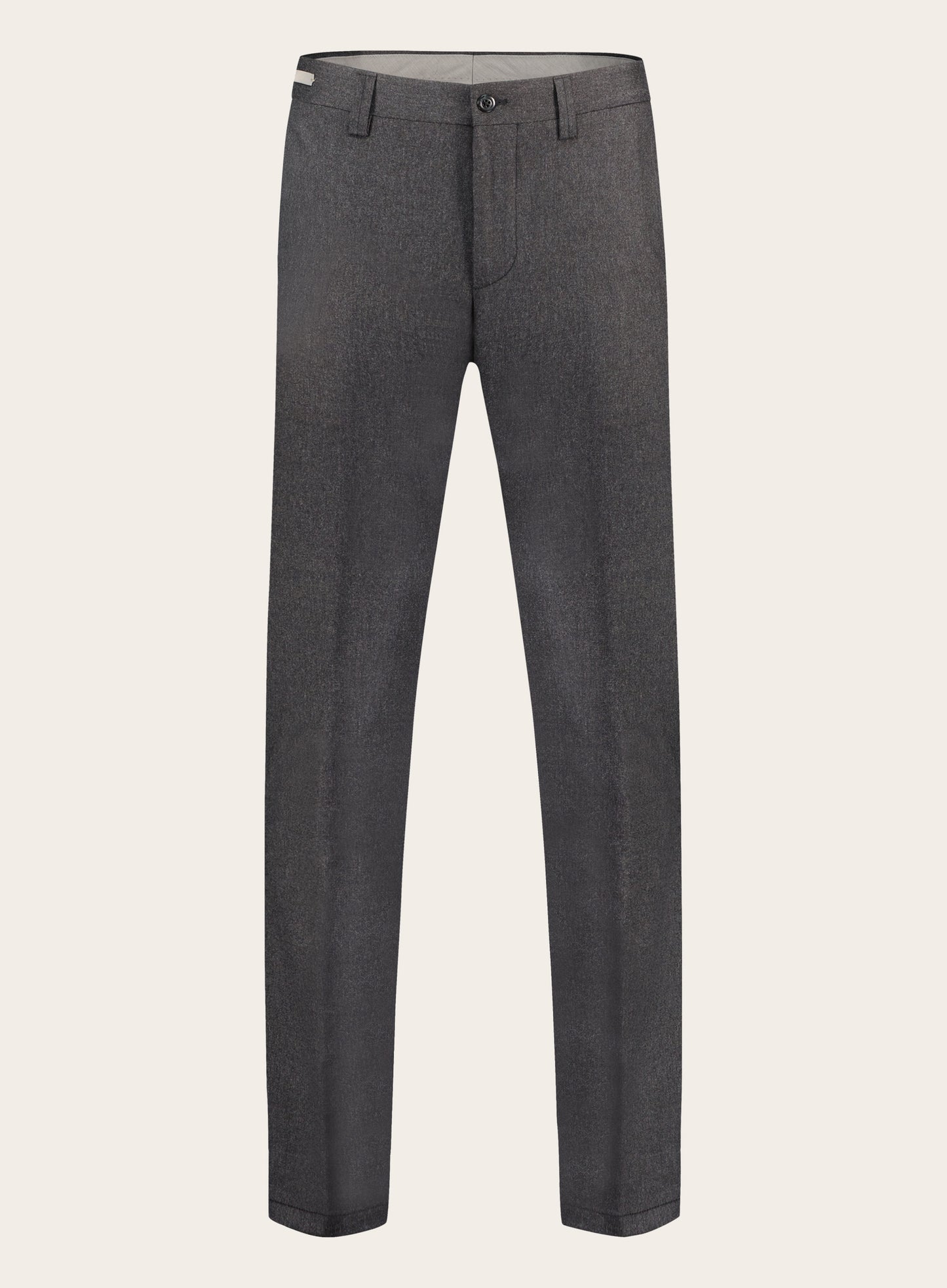 Slim-fit pantalon van wol | D.Grijs