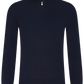Half-zip trui van wol | BLUE NAVY
