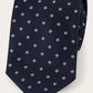 Stropdas met print van zijde | BLUE NAVY