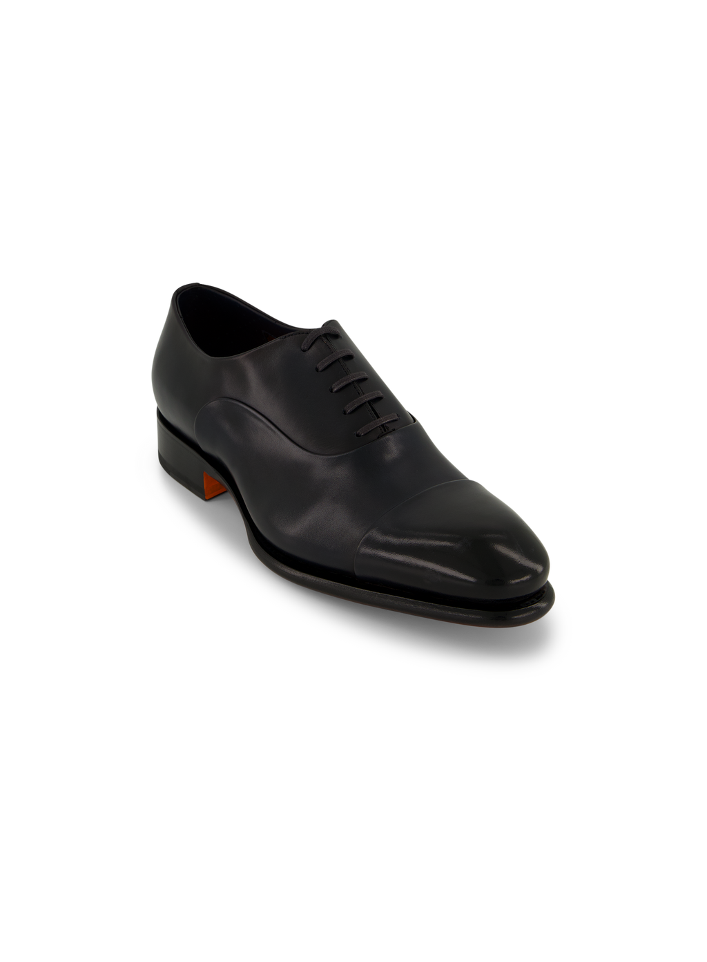 Oxford veterschoen van leer | BLUE NAVY
