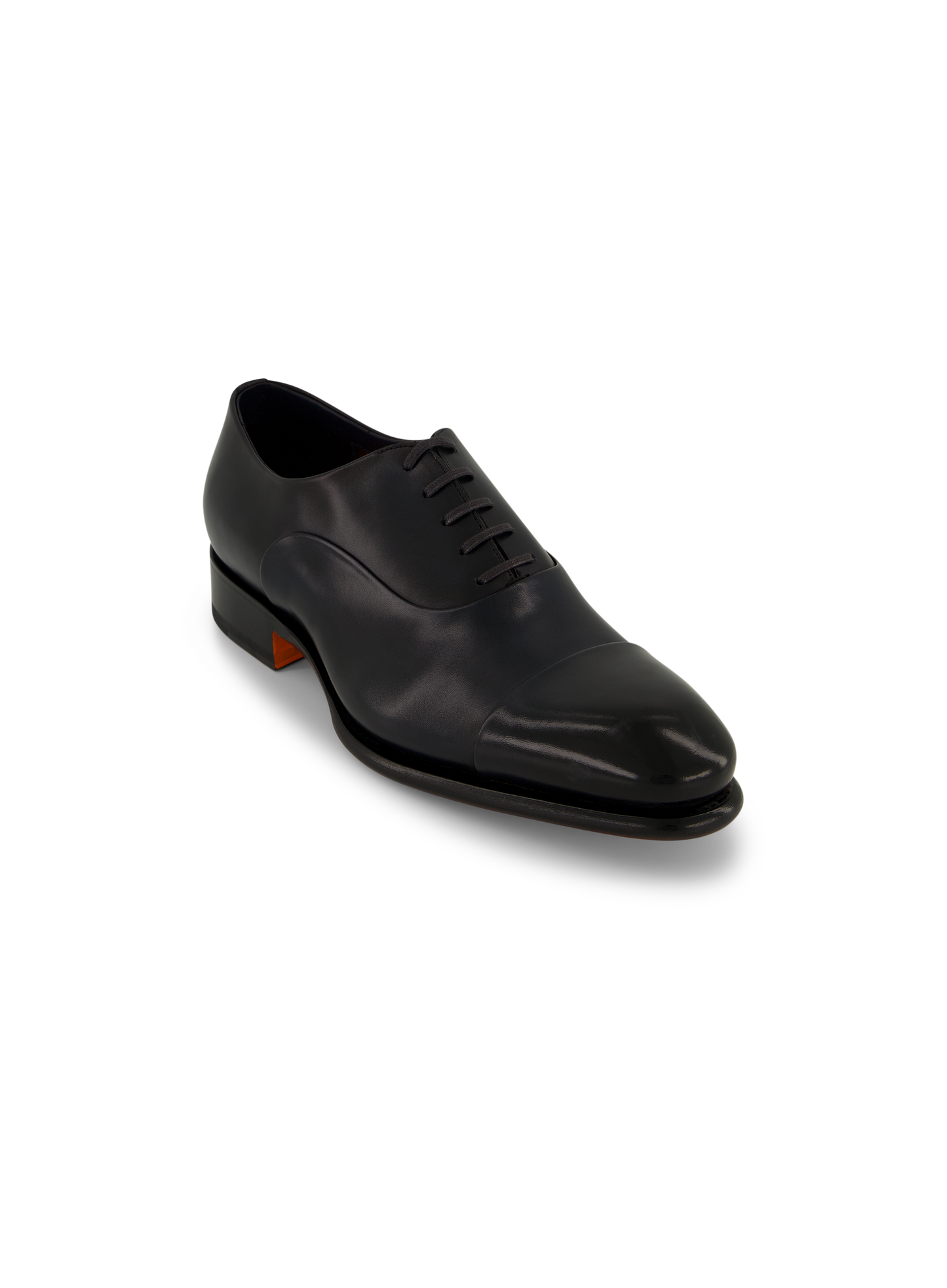 Oxford veterschoen van leer | BLUE NAVY