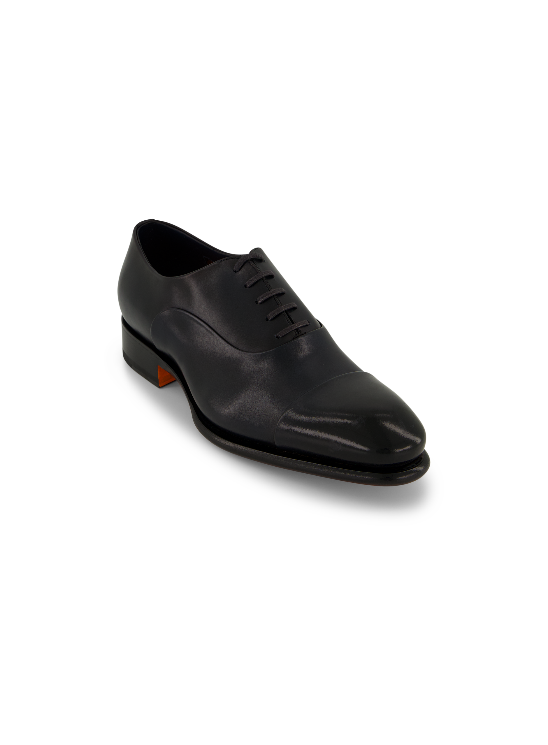 Oxford veterschoen van leer | BLUE NAVY