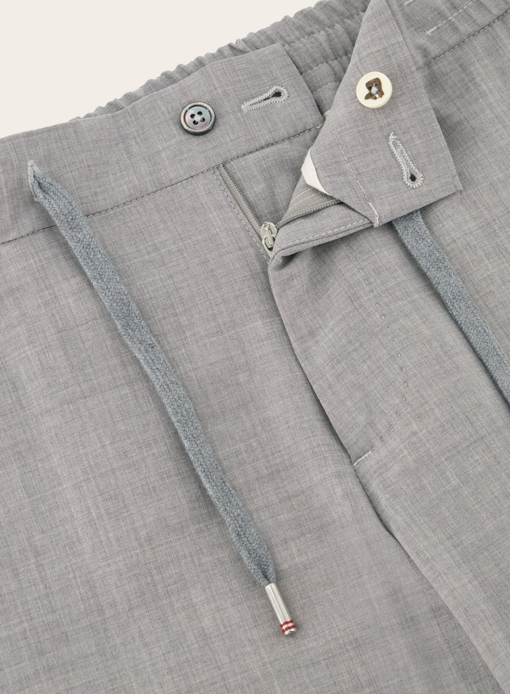 Carraciolo pantalon van wol  | FULL_WIDTH |  L.Grijs
