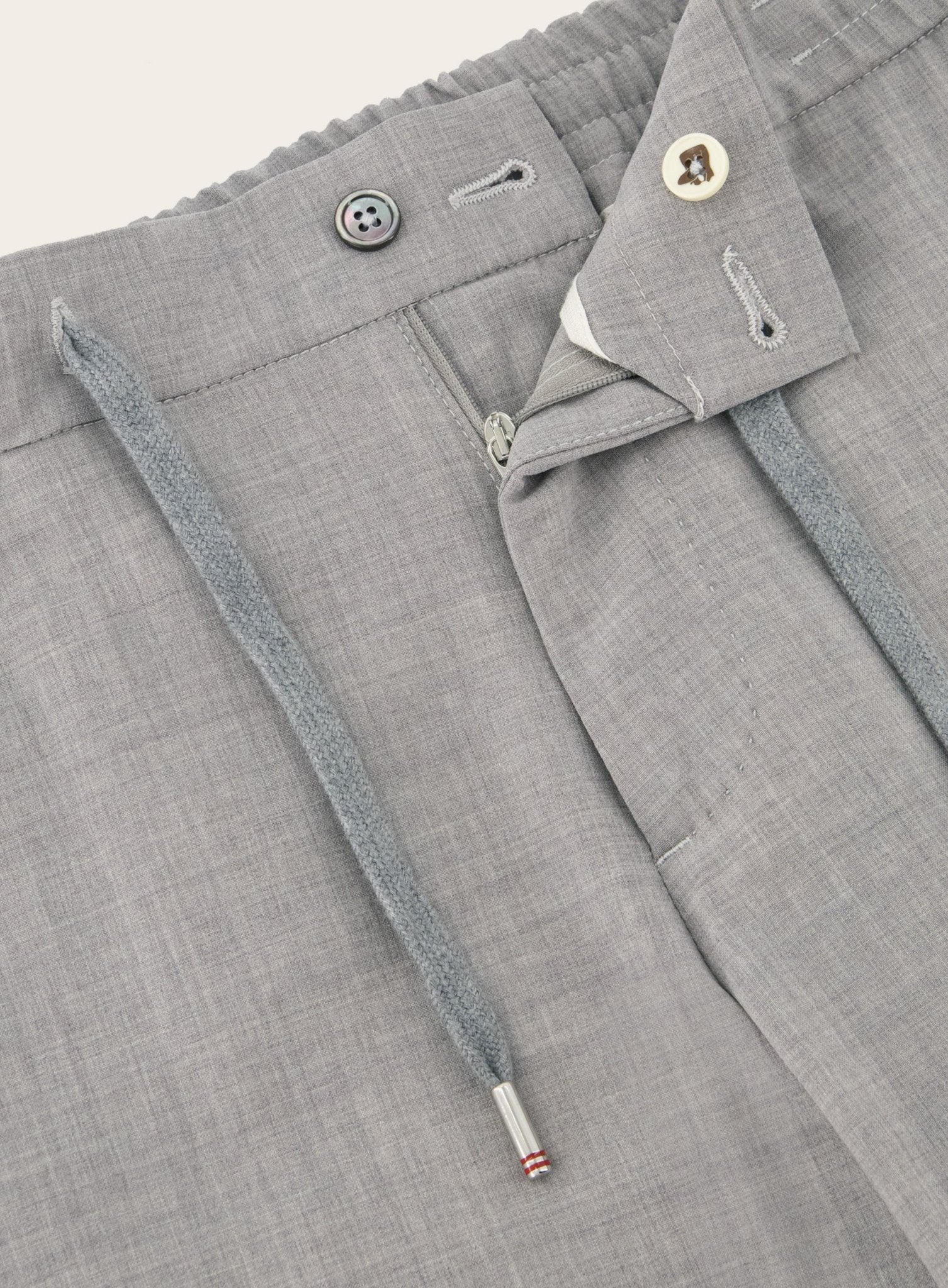 Carraciolo pantalon van wol  | FULL_WIDTH |  L.Grijs