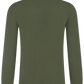 Half-zip trui van wol | Groen