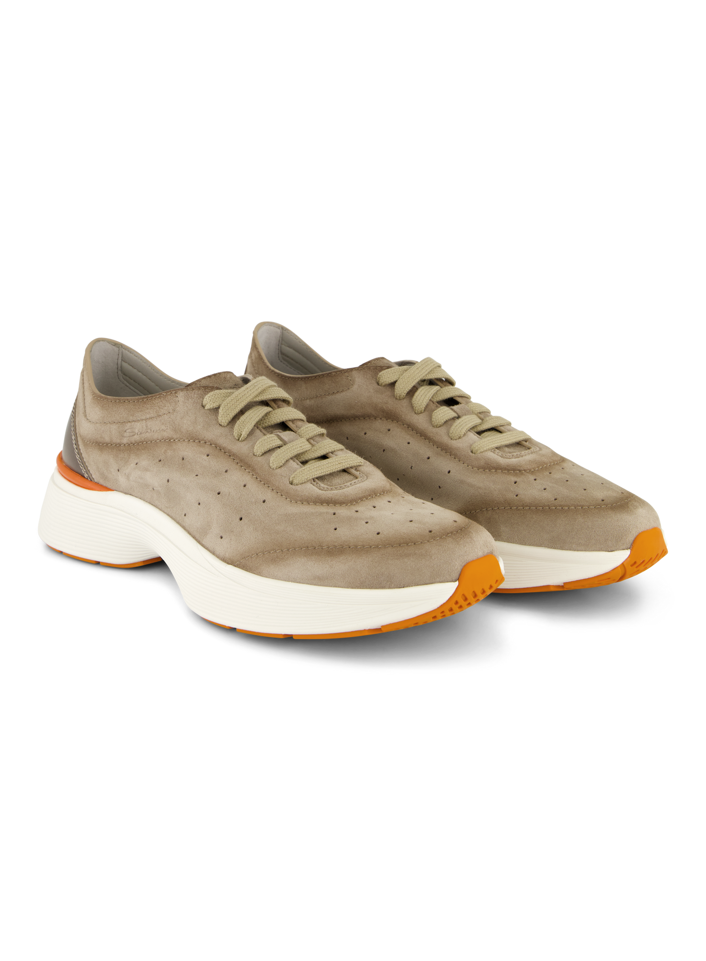 Bounce sneakers van suède | Beige