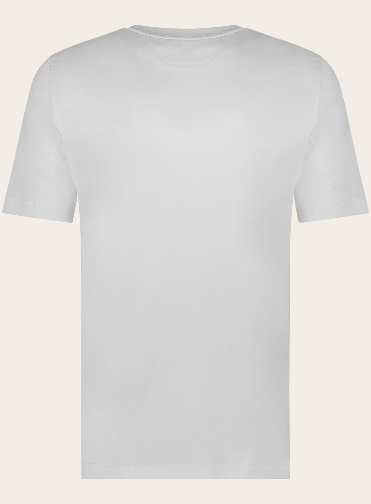 T-shirt van katoen | Wit