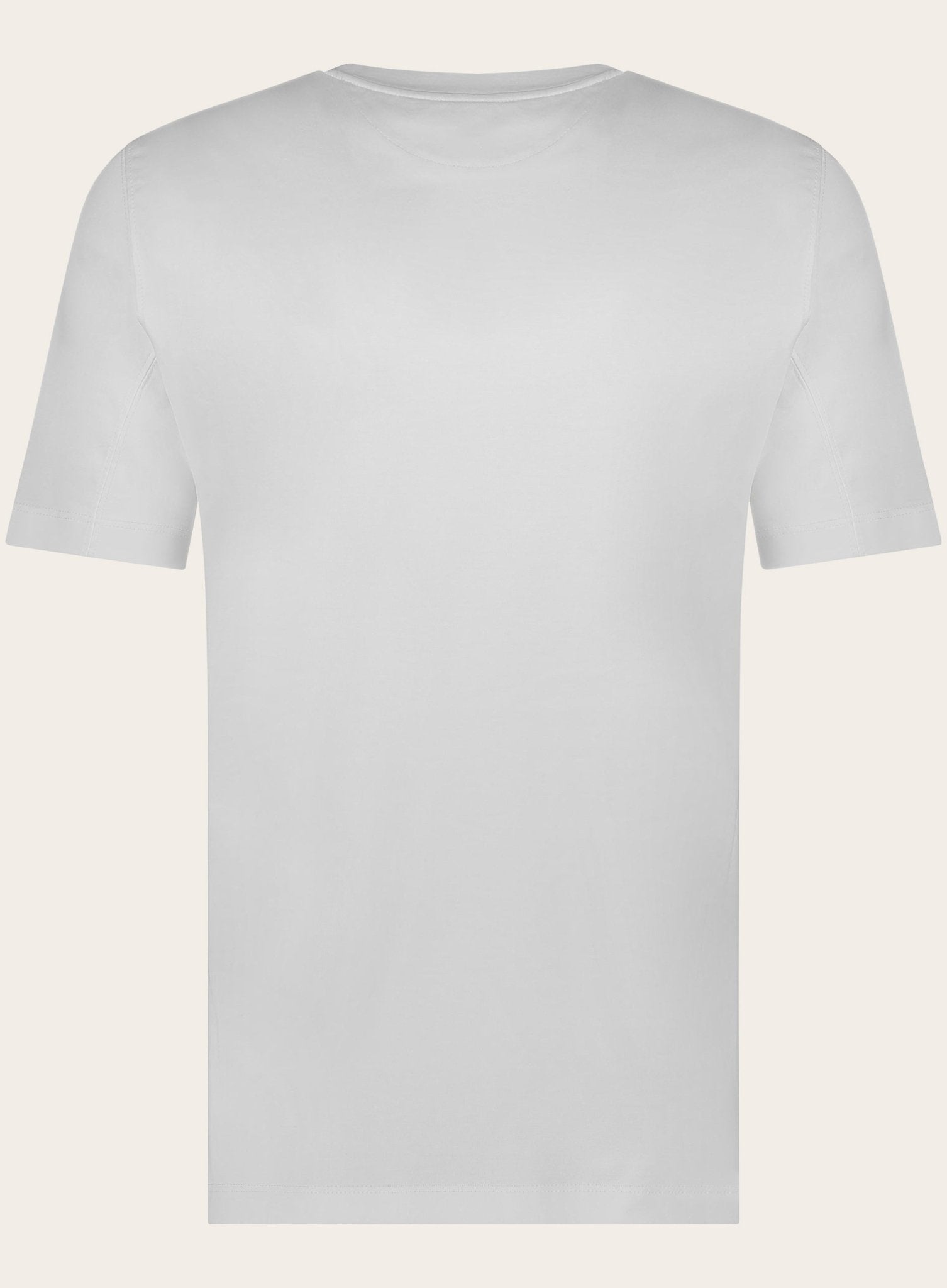 T-shirt van katoen | Wit