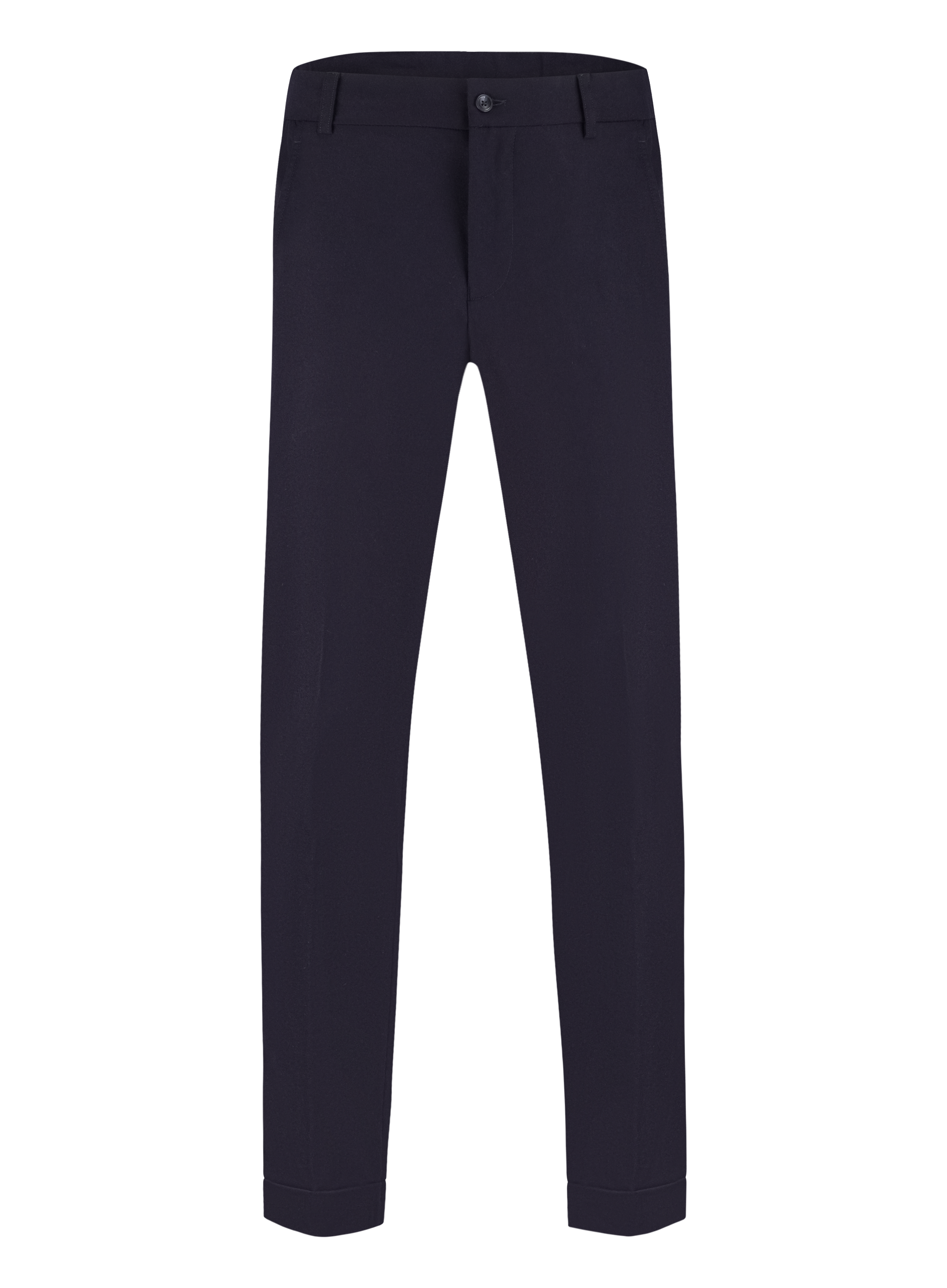 Jog pantalon van wol en cashmere | BLUE NAVY
