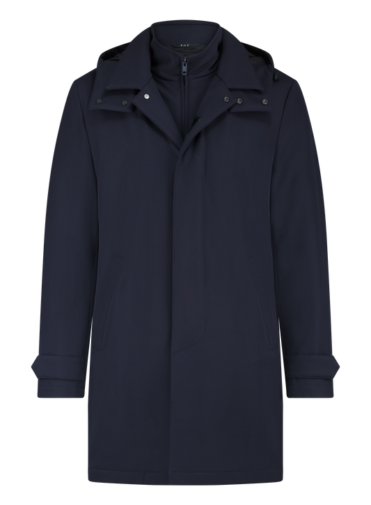 Waterafstotende jas | BLUE NAVY