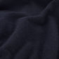 Ritsvest met opstaande kraag van cashmere | BLUE NAVY