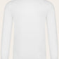 Poloshirt met lange mouwen van katoen | Wit