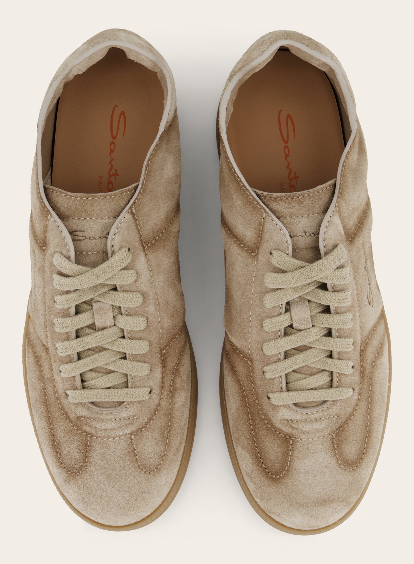 Sneakers van suède | TAUPE 