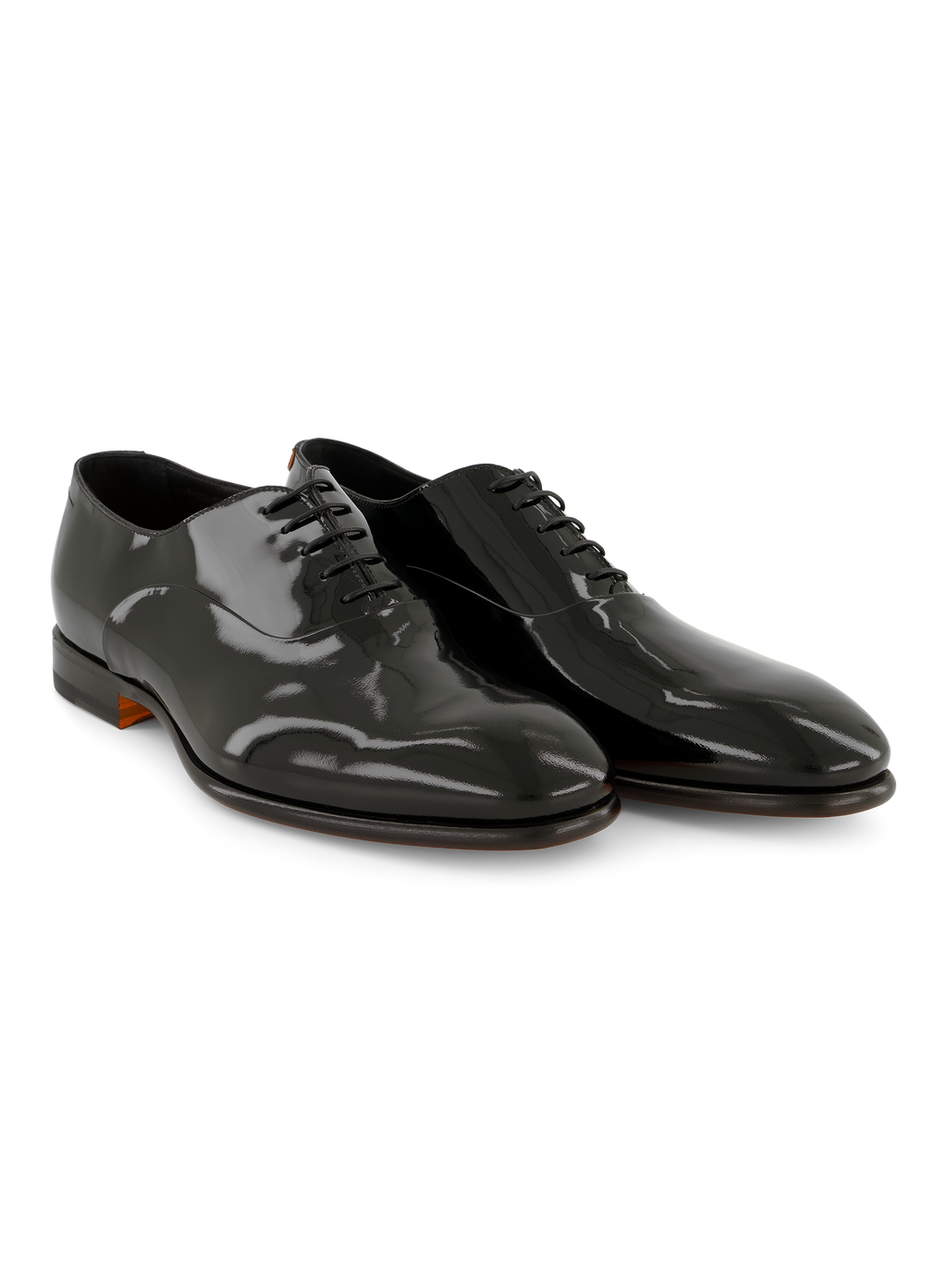 Veterschoenen van leer | Zwart