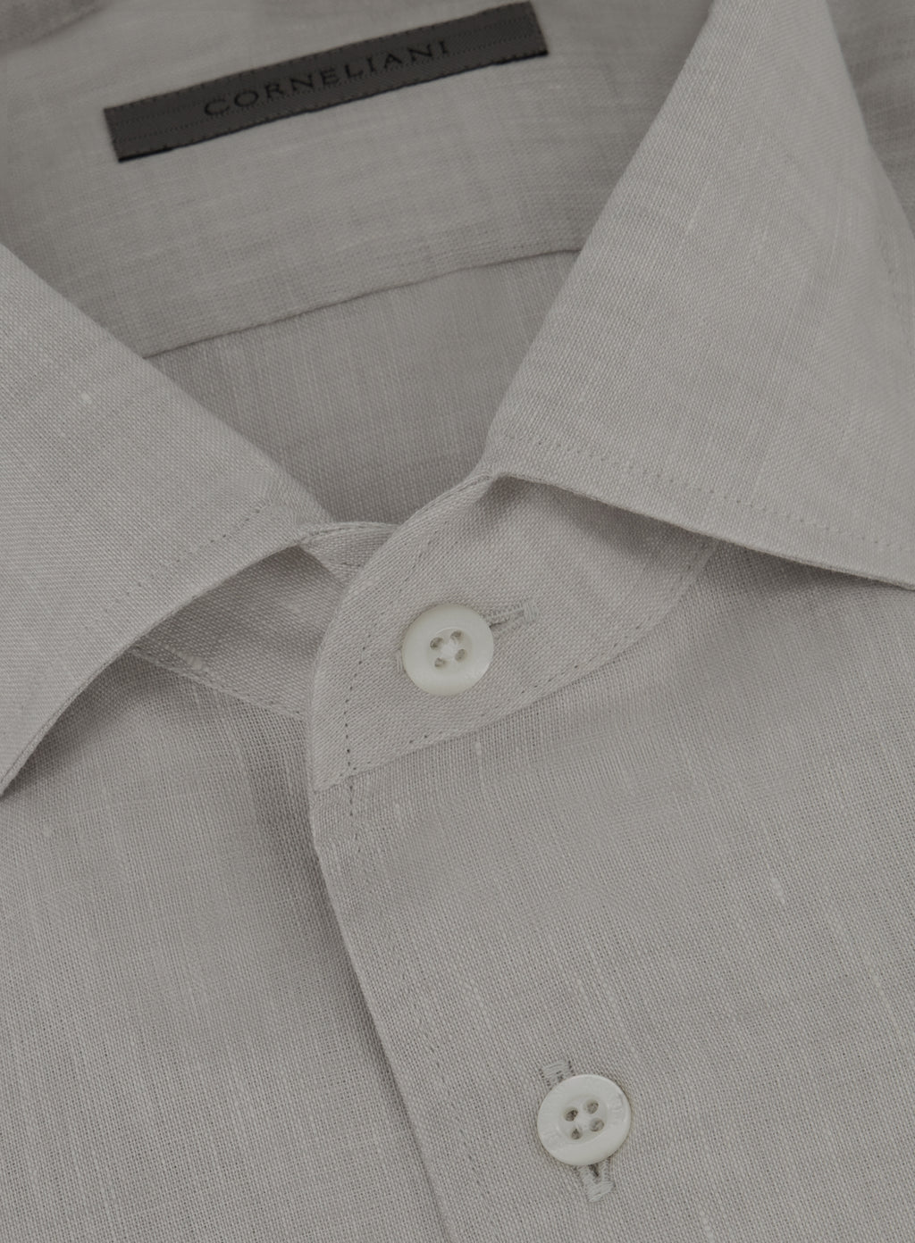 Shirt van linnen | FULL_WIDTH | Beige