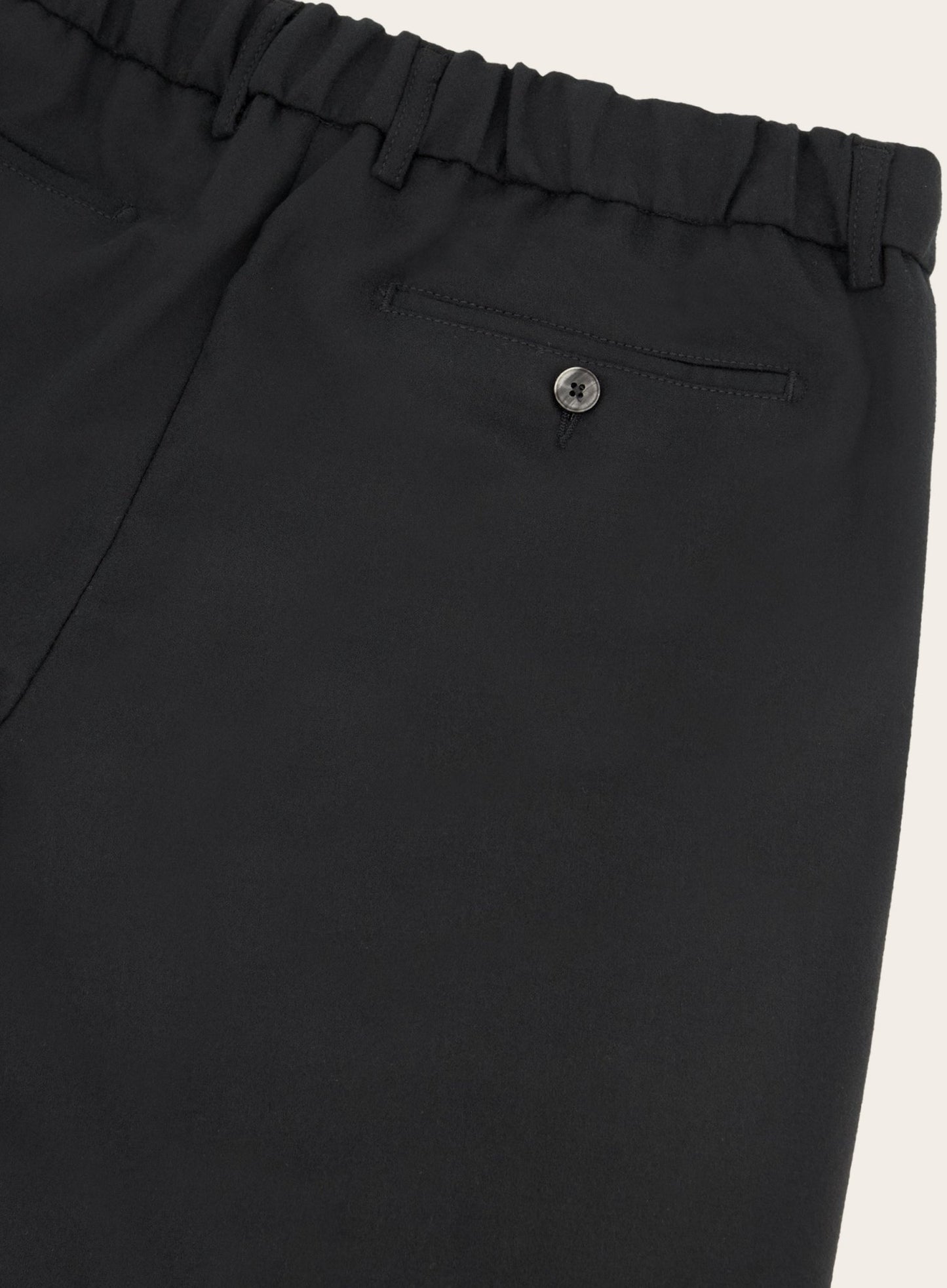 Pantalon van scheerwol en cashmere | Zwart