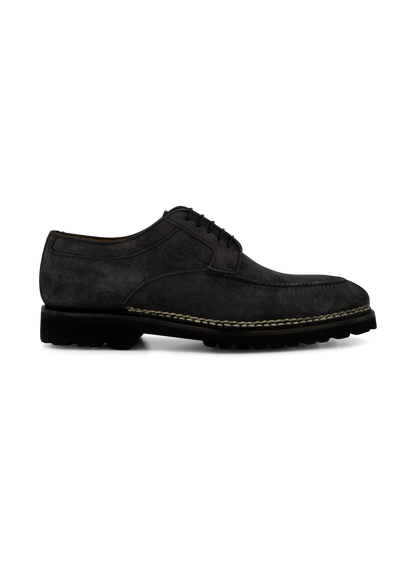 Veterschoenen van suède | D.Grijs
