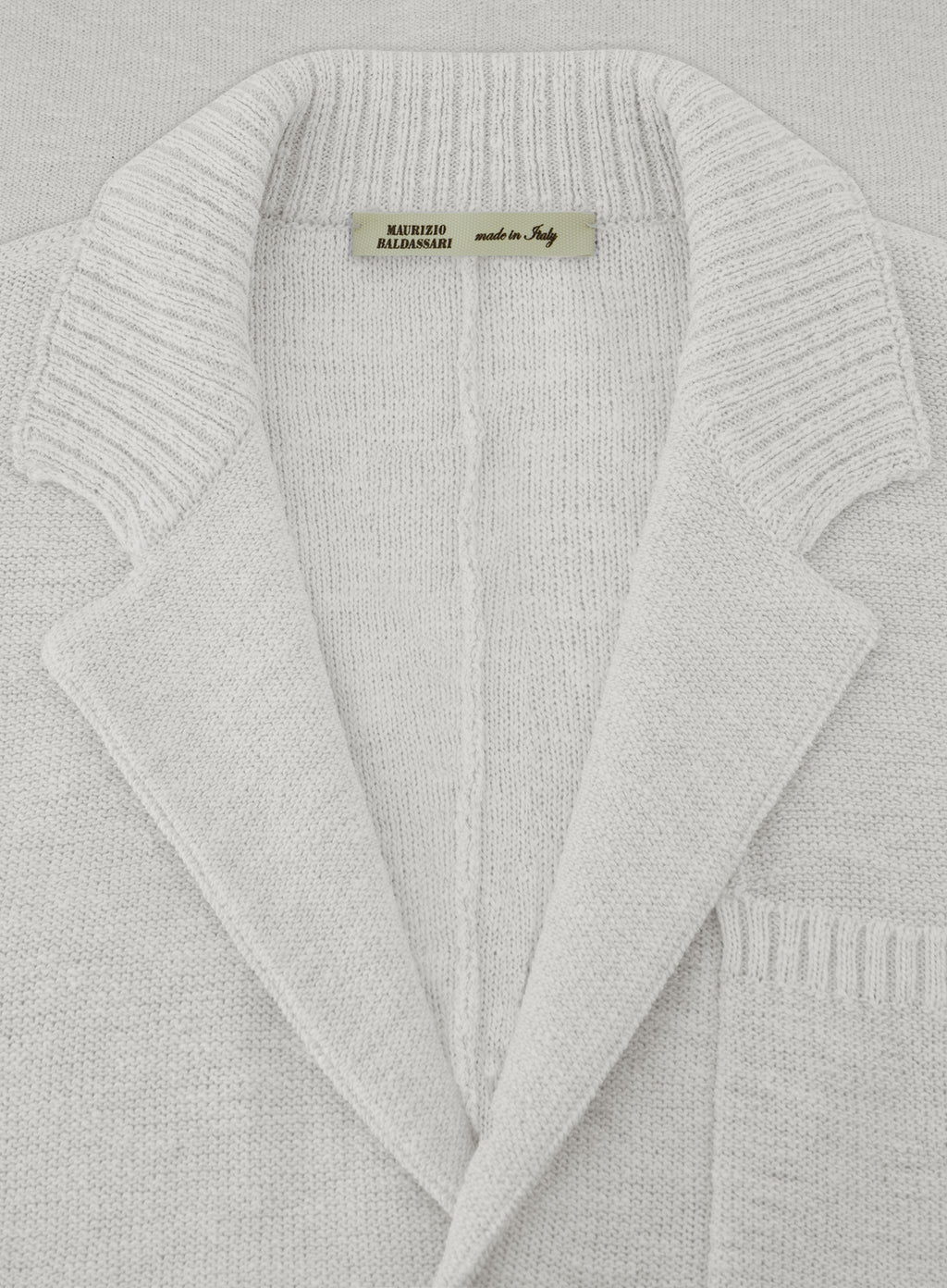 Knitted jasje van katoen | FULL_WIDTH | ROOM-WIT