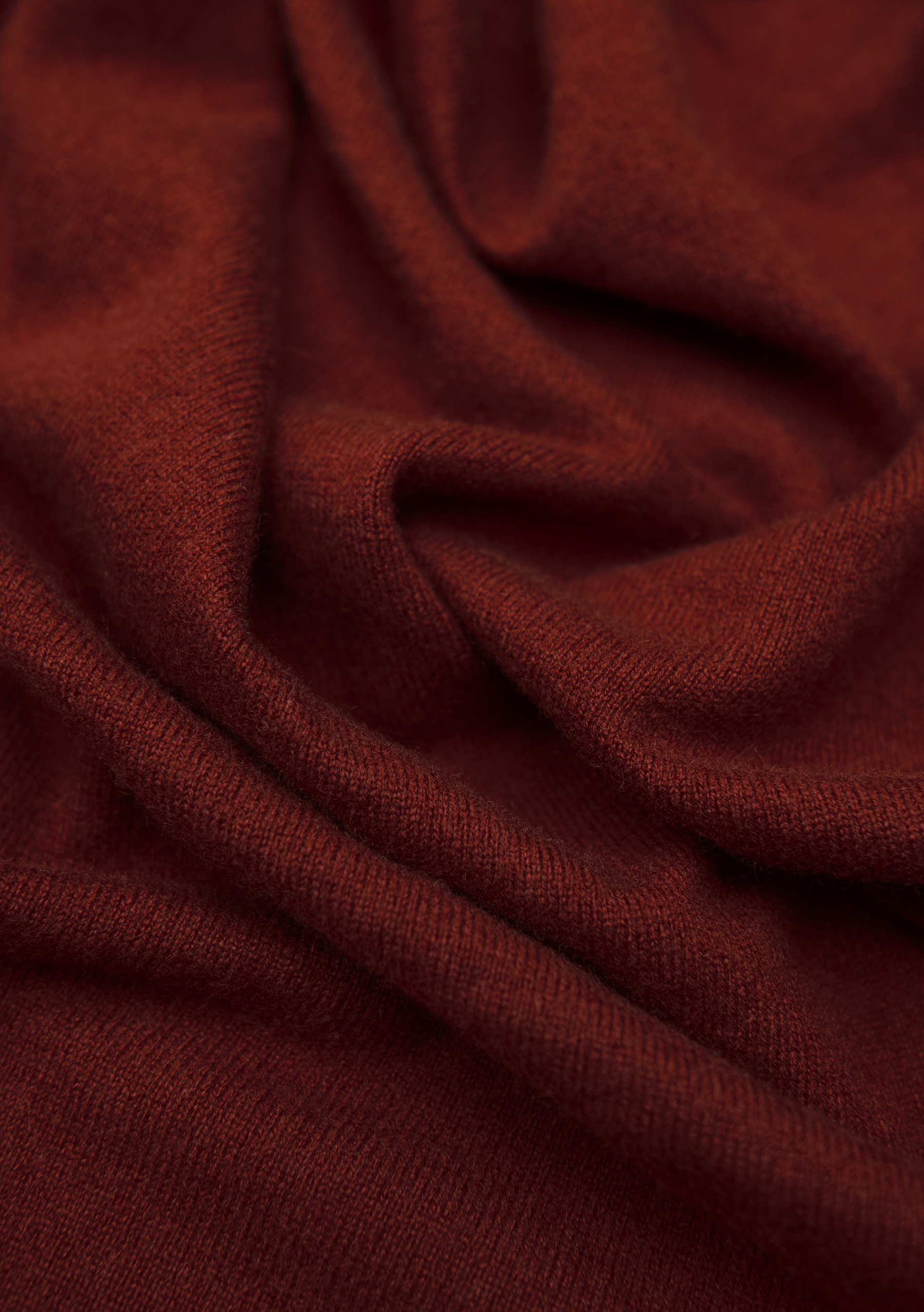 Cashmere ritsvest | FULL_WIDTH | Roest